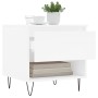 White engineered wood coffee table 50x46x50 cm by vidaXL, Coffee table - Ref: Foro24-830908, Price: 36,99 €, Discount: %