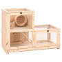 Hamster cage solid fir wood 81x40x60 cm by vidaXL, Cages and habitats for small animals - Ref: Foro24-172384, Price: 112,20 €...