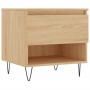 Couchtische 2 Stück, Holzwerkstoff Sonoma-Eiche 50x46x50cm von vidaXL, Couchtisch - Ref: Foro24-830915, Preis: 72,99 €, Rabat...