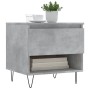 Coffee tables 2 pcs concrete gray engineered wood 50x46x50 cm by vidaXL, Coffee table - Ref: Foro24-830917, Price: 60,10 €, D...