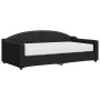 Sofá cama con colchón tela negro 90x190 cm de vidaXL, Camas y somieres - Ref: Foro24-3197524, Precio: 376,99 €, Descuento: %