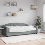 Sofá cama con colchón tela gris claro 100x200 cm de vidaXL, Camas y somieres - Ref: Foro24-3197517, Precio: 336,99 €, Descuen...