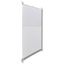 Plisse Persiana Blanco Cortina Plisada 100X125cm de vidaXL, Persianas y estores - Ref: Foro24-240610, Precio: 28,81 €, Descue...