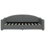 Sofá cama con colchón tela gris oscuro 90x190 cm de vidaXL, Camas y somieres - Ref: Foro24-3197523, Precio: 376,98 €, Descuen...