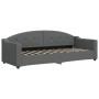 Sofa bed with dark gray fabric mattress 80x200 cm by vidaXL, Beds and slatted bases - Ref: Foro24-3197508, Price: 330,12 €, D...