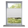 White Pleated Blind 40X125cm by vidaXL, Blinds and blinds - Ref: Foro24-240586, Price: 22,39 €, Discount: %