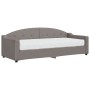 Sofá cama con colchón tela gris taupe 80x200 cm de vidaXL, Camas y somieres - Ref: Foro24-3197510, Precio: 330,99 €, Descuent...