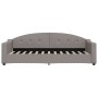 Sofá cama con colchón tela gris taupe 80x200 cm de vidaXL, Camas y somieres - Ref: Foro24-3197510, Precio: 330,99 €, Descuent...