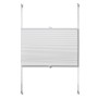 White Pleated Blind 40X125cm by vidaXL, Blinds and blinds - Ref: Foro24-240586, Price: 22,39 €, Discount: %