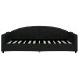 Sofá cama con colchón tela negro 90x200 cm de vidaXL, Camas y somieres - Ref: Foro24-3197514, Precio: 344,99 €, Descuento: %