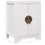 White Paulownia wood nightstand 38x28x52 cm by vidaXL, Nightstands - Ref: Foro24-284073, Price: 82,99 €, Discount: %