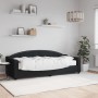 Sofá cama con colchón tela negro 80x200 cm de vidaXL, Camas y somieres - Ref: Foro24-3197509, Precio: 305,11 €, Descuento: %