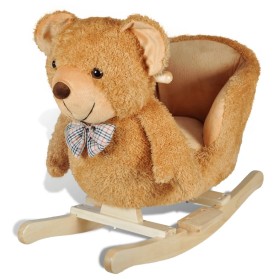 Schaukelnder Bär von vidaXL, Schaukelstühle und Babystühle - Ref: Foro24-80073, Preis: 86,16 €, Rabatt: %