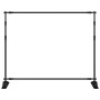 Backdrop support black steel 254x243 cm by vidaXL, studio montages - Ref: Foro24-190267, Price: 86,48 €, Discount: %