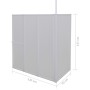 L-förmige Wandduschwand 4 Faltpaneele 70x120x137 cm von vidaXL, Duschtüren - Ref: Foro24-140787, Preis: 191,74 €, Rabatt: %