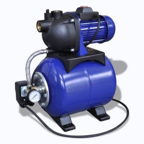 Bomba De Jardín Eléctrica 1200W Azul de vidaXL, Bombas de riego, aspersión y carga - Ref: Foro24-40862, Precio: 189,32 €, Des...