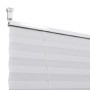 Plisse Blind White Pleated Curtain 90X100cm by vidaXL, Blinds and blinds - Ref: Foro24-240605, Price: 28,28 €, Discount: %