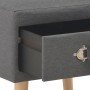 Nightstands 2 units 40x35x40 cm dark gray fabric by vidaXL, Nightstands - Ref: Foro24-276379, Price: 107,73 €, Discount: %