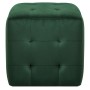 Mesitas de noche 2 unidades terciopelo verde 30x30x30 cm de vidaXL, Mesitas de noche - Ref: Foro24-249019, Precio: 76,42 €, D...