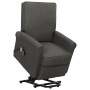 Sillón de masaje elevable tela gris oscuro de vidaXL, Sillones de masaje eléctricos - Ref: Foro24-329730, Precio: 267,69 €, D...