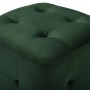 Mesitas de noche 2 unidades terciopelo verde 30x30x30 cm de vidaXL, Mesitas de noche - Ref: Foro24-249019, Precio: 76,42 €, D...