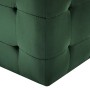 Mesitas de noche 2 unidades terciopelo verde 30x30x30 cm de vidaXL, Mesitas de noche - Ref: Foro24-249019, Precio: 76,42 €, D...