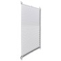 Plisse Blind White Pleated Curtain 90X125cm by vidaXL, Blinds and blinds - Ref: Foro24-240606, Price: 25,23 €, Discount: %