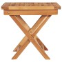 2 teak solid wood sun loungers with table and cushion by vidaXL, Loungers - Ref: Foro24-3073177, Price: 612,34 €, Discount: %