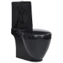 Inodoro de cerámica con cisterna negro de vidaXL, Baños - Ref: Foro24-140298, Precio: 214,64 €, Descuento: %