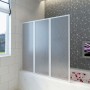 Shower screen with 3 folding panels, 117 x 120 cm by vidaXL, shower doors - Ref: Foro24-140784, Price: 114,74 €, Discount: %