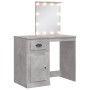 Dresser with concrete gray LED lights 90x42x132.5 cm by vidaXL, Bedroom Dressers - Ref: Foro24-834974, Price: 97,99 €, Discou...