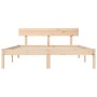 Estructura de cama madera maciza de pino 120x200 cm de vidaXL, Camas y somieres - Ref: Foro24-835790, Precio: 126,45 €, Descu...