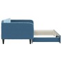 Sofá cama nido terciopelo azul 100x200 cm de vidaXL, Camas y somieres - Ref: Foro24-3197069, Precio: 281,99 €, Descuento: %