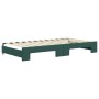 Sofá cama nido terciopelo verde oscuro 100x200 cm de vidaXL, Camas y somieres - Ref: Foro24-3197072, Precio: 295,82 €, Descue...