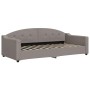 Sofá cama nido tela gris taupe 90x200 cm de vidaXL, Camas y somieres - Ref: Foro24-3197533, Precio: 290,29 €, Descuento: %