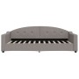 Sofá cama nido tela gris taupe 90x200 cm de vidaXL, Camas y somieres - Ref: Foro24-3197533, Precio: 290,29 €, Descuento: %