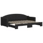 Sofá cama nido tela negro 80x200 cm de vidaXL, Camas y somieres - Ref: Foro24-3197527, Precio: 246,05 €, Descuento: %