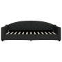 Trundle sofa bed black fabric 100x200 cm by vidaXL, Beds and slatted bases - Ref: Foro24-3197537, Price: 286,94 €, Discount: %