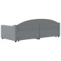 Sofá cama nido tela gris claro 90x190 cm de vidaXL, Camas y somieres - Ref: Foro24-3197540, Precio: 296,99 €, Descuento: %