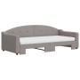 Sofá cama nido con colchón tela gris taupe 90x200 cm de vidaXL, Camas y somieres - Ref: Foro24-3197551, Precio: 443,89 €, Des...