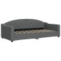 Sofá cama nido con colchón tela gris oscuro 90x200 cm de vidaXL, Camas y somieres - Ref: Foro24-3197549, Precio: 541,05 €, De...