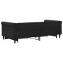 Sofá cama nido con cajones terciopelo negro 90x190 cm de vidaXL, Camas y somieres - Ref: Foro24-3197834, Precio: 323,84 €, De...