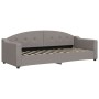 Sofá cama nido con colchón tela gris taupe 80x200 cm de vidaXL, Camas y somieres - Ref: Foro24-3197546, Precio: 416,99 €, Des...