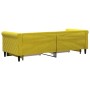 Sofá cama nido con cajones terciopelo amarillo 80x200 cm de vidaXL, Camas y somieres - Ref: Foro24-3197817, Precio: 356,89 €,...