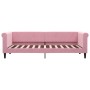 Sofá cama nido con cajones terciopelo rosa 80x200 cm de vidaXL, Camas y somieres - Ref: Foro24-3197815, Precio: 330,51 €, Des...