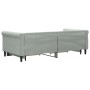 Trundle sofa bed with drawers light gray velvet 90x190 cm by vidaXL, Beds and slatted bases - Ref: Foro24-3197832, Price: 306...