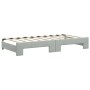 Trundle sofa bed with drawers light gray velvet 90x190 cm by vidaXL, Beds and slatted bases - Ref: Foro24-3197832, Price: 306...