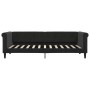 Sofá cama nido con cajones terciopelo negro 80x200 cm de vidaXL, Camas y somieres - Ref: Foro24-3197816, Precio: 332,06 €, De...