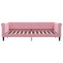 Trundle sofa bed with pink velvet drawers 90x200 cm by vidaXL, Beds and slatted bases - Ref: Foro24-3197822, Price: 332,99 €,...