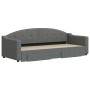 Sofá cama nido con cajones tela gris oscuro 80x200 cm de vidaXL, Camas y somieres - Ref: Foro24-3197562, Precio: 329,91 €, De...